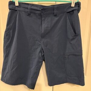 Huk Men's Dark Blue Cargo Shorts